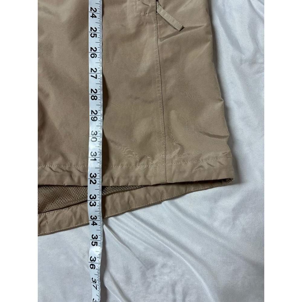 The North Face Womens Cagoule DryVent Parka Rain Jacket Tan XS NF0A2S51 - Picture 14 of 16